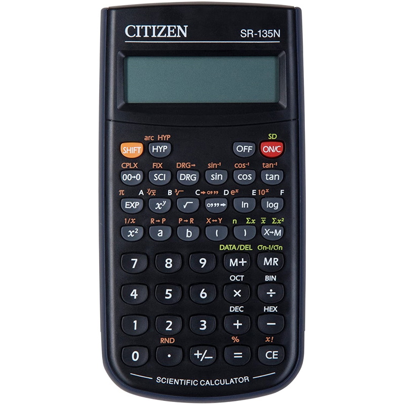 CALCOLATRICE SCIENTIFICA CITIZEN SR-135N