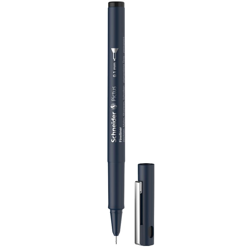 PENNA SCHNEIDER FINELINER PICTUS 0.1 MM NERO