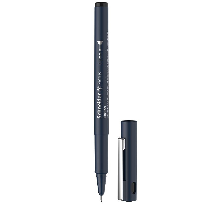 PENNA SCHNEIDER FINELINER PICTUS 0.3 MM NERO