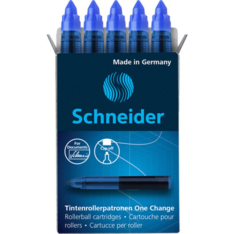 CARTUCCE SCHNEIDER PER ROLLER ONE CHANGE CF.5PZ BLU