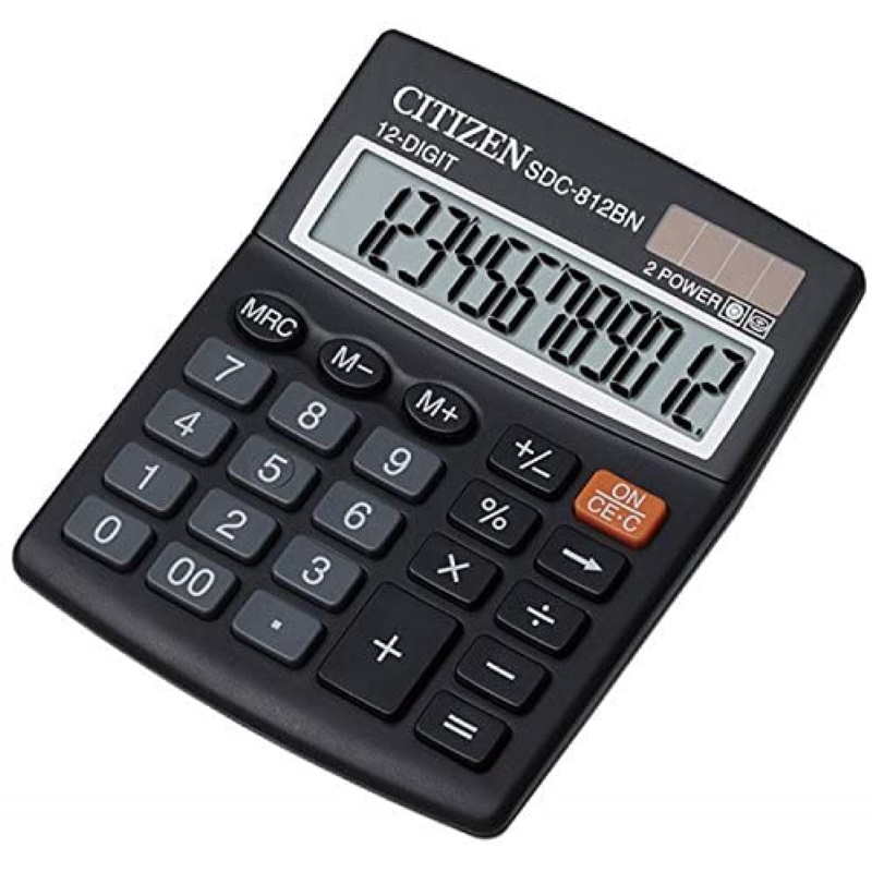 CALCOLATRICE CITIZEN SDC-812BN