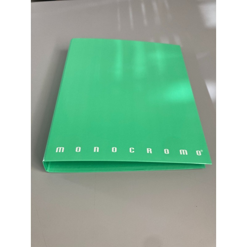 RACCOGLITORE 4 ANELLI A4 MONOCROMO ORIGINAL D.30 VERDE CHIARO