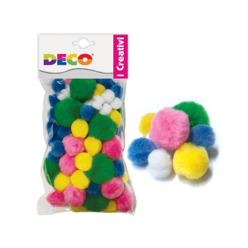 POMPONS PRIMAVERA MM.15/30 - SET PZ. 100