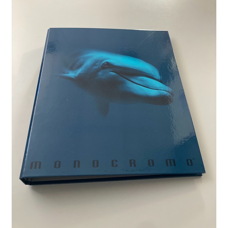 RACCOGLITORE 4 ANELLI A4 MONOCROMO BLUE D.30 DELFINO