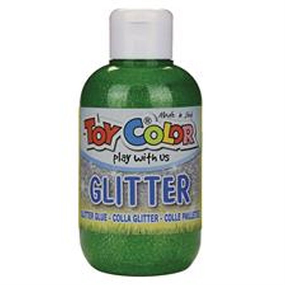 TEMPERA GLITTER ML. 250 VERDE