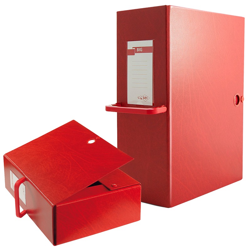 CARTELLA PROGETTI BIG DORSO 120 ROSSO