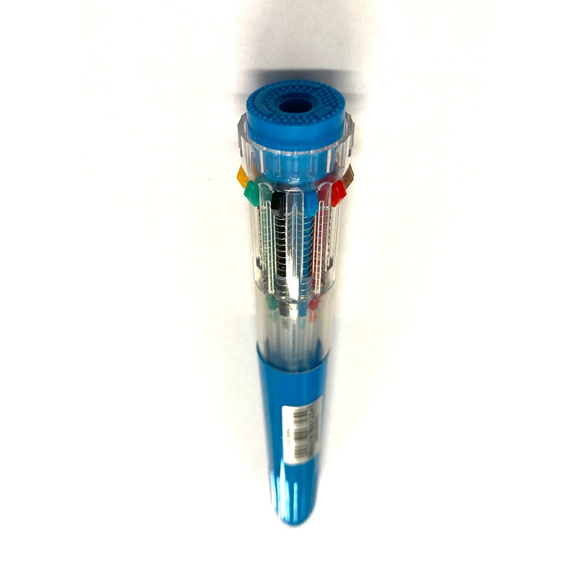 PENNA LEBEZ 10 COLORI FUSTO AZZURRO