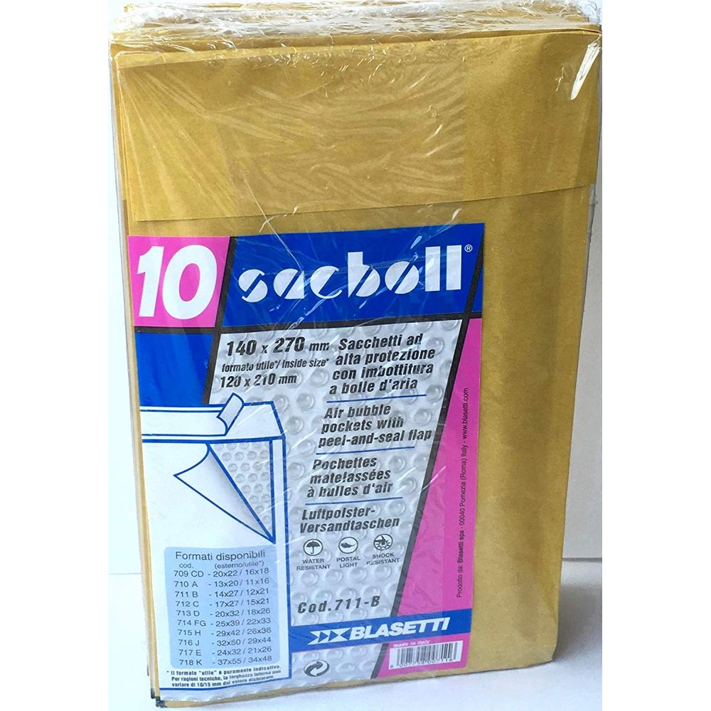 BUSTE IMBOTTITE 14X27 UTILI 12X21 PZ. 10