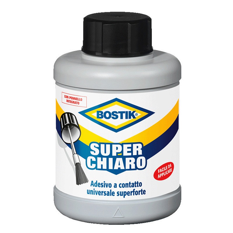 COLLA BOSTIK SUPER CHIARO CON PENNELLO 400ML