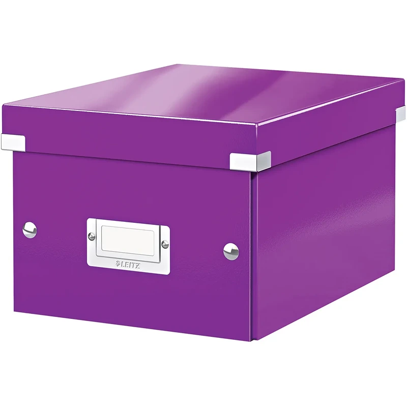 CLICK & STORE -SCATOLA ARCHIV. UNIVERSALE S - F.TO A5 VIOLA