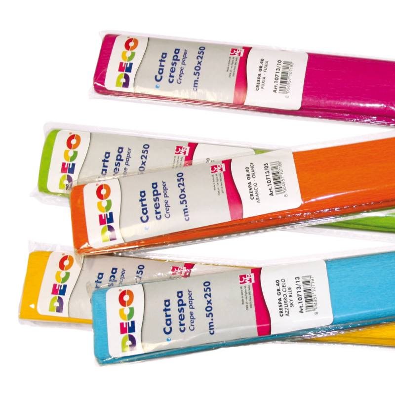 CARTA CRESPA 40GR 6 COLORI FREDDI