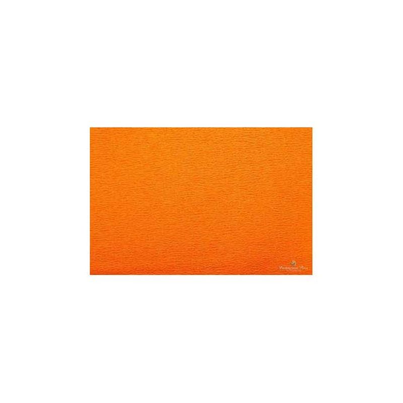 CARTA CRESPA GR. 60 ARANCIO BECCO D'OCA