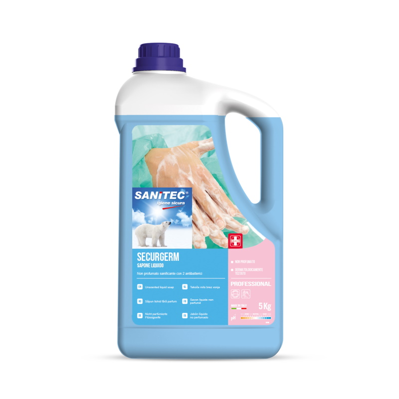SAPONE LIQUIDO SECURGERM 5KG SANITEC