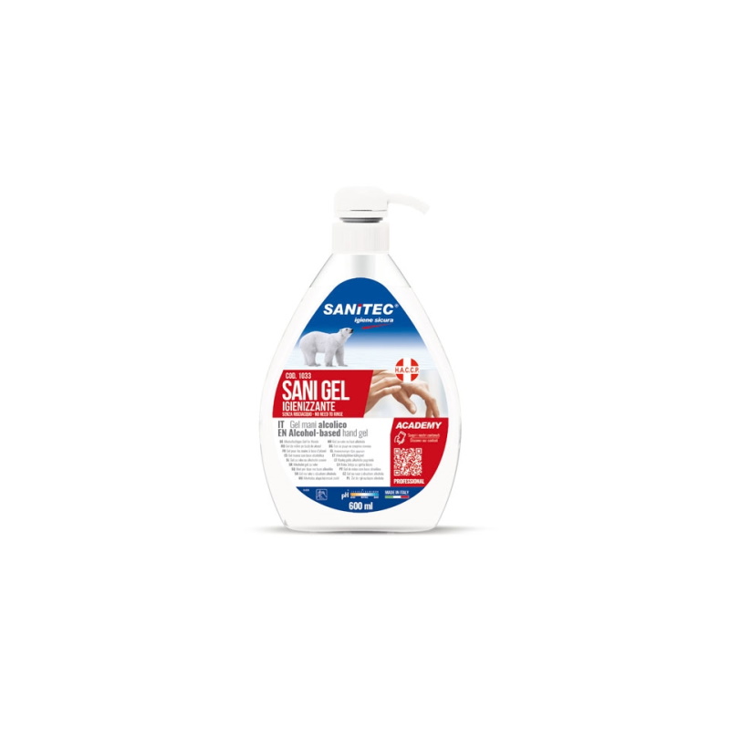 GEL  DETERGENTE SANI GEL 600ML SANITEC