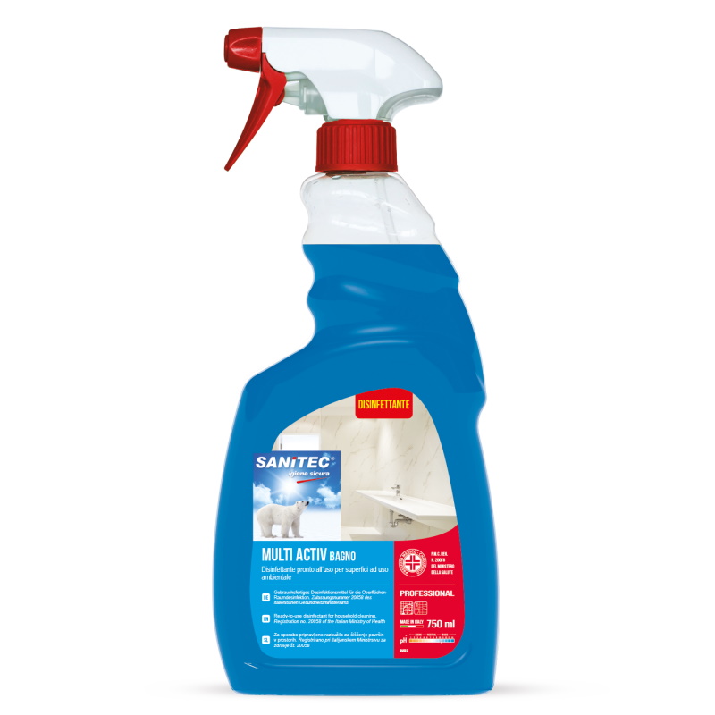DISINFETTANTE MULTI ACTIV BAGNO 750ML SANITEC
