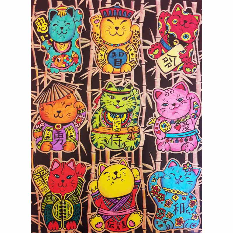 COLORVELVET SMALL - MANEKI NEKO