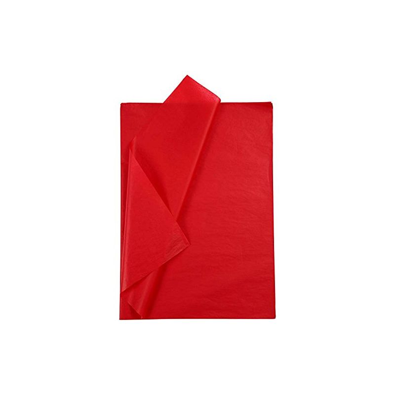 CARTA VELINA FG. 24 50X76 ROSSO