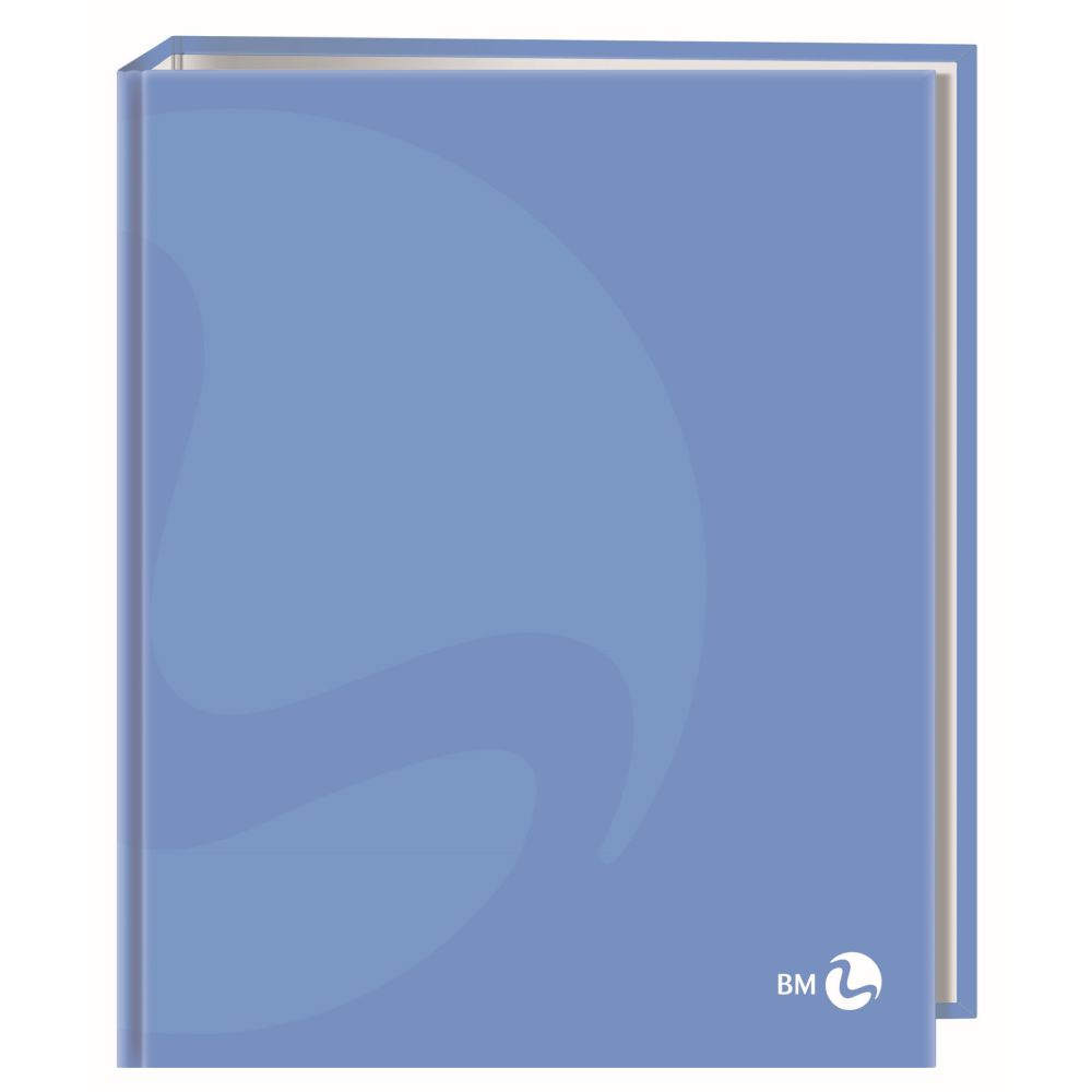CARTELLA 4 ANELLI PVC 26X32 Ø 30 AZZURRO