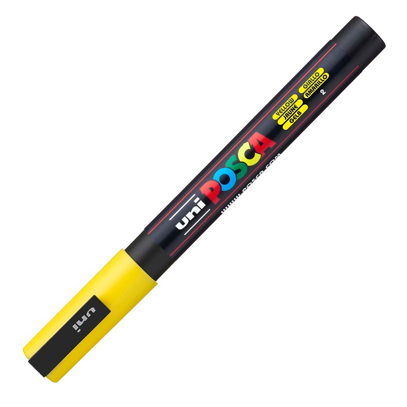 MARKER UNIPOSCA  PT.FINE GIALLO