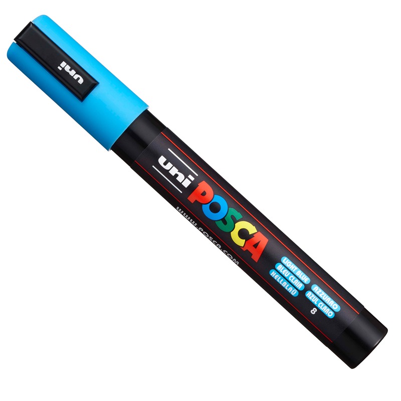 MARKER UNIPOSCA  PT.MEDIA AZZURRO