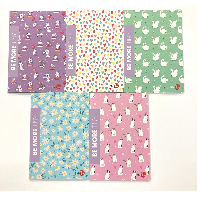 QUADERNO MAXI TINY 100GR. 72FG RIGA DI 1/2 ELEM.
