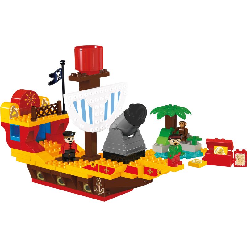 UNICOPLUS BARCA DEI PIRATI PZ.97 + 3 FIG.
