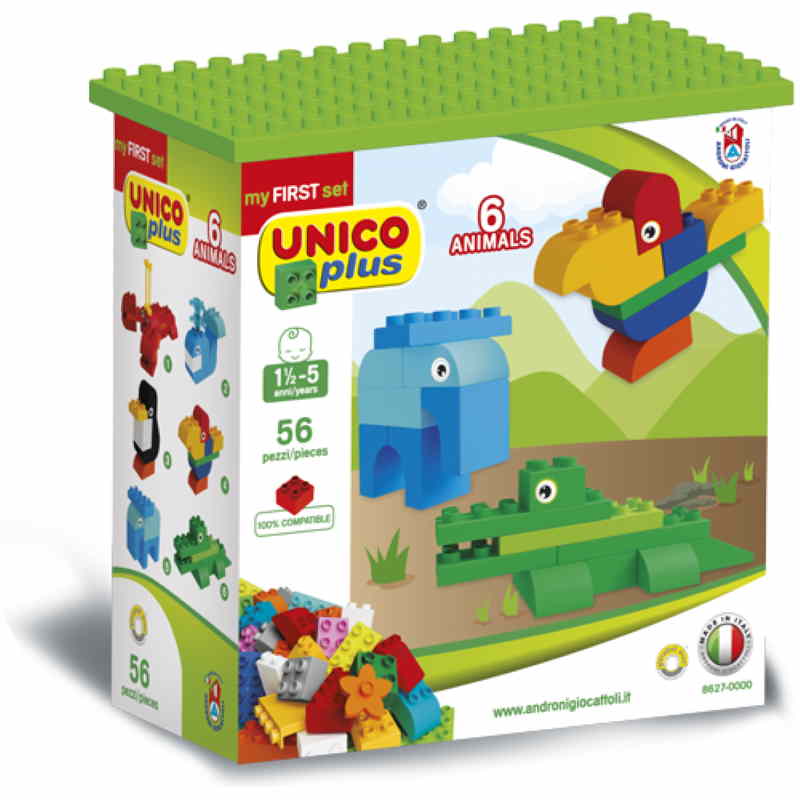 UNICOPLUS SET 6 ANIMALI PZ.56