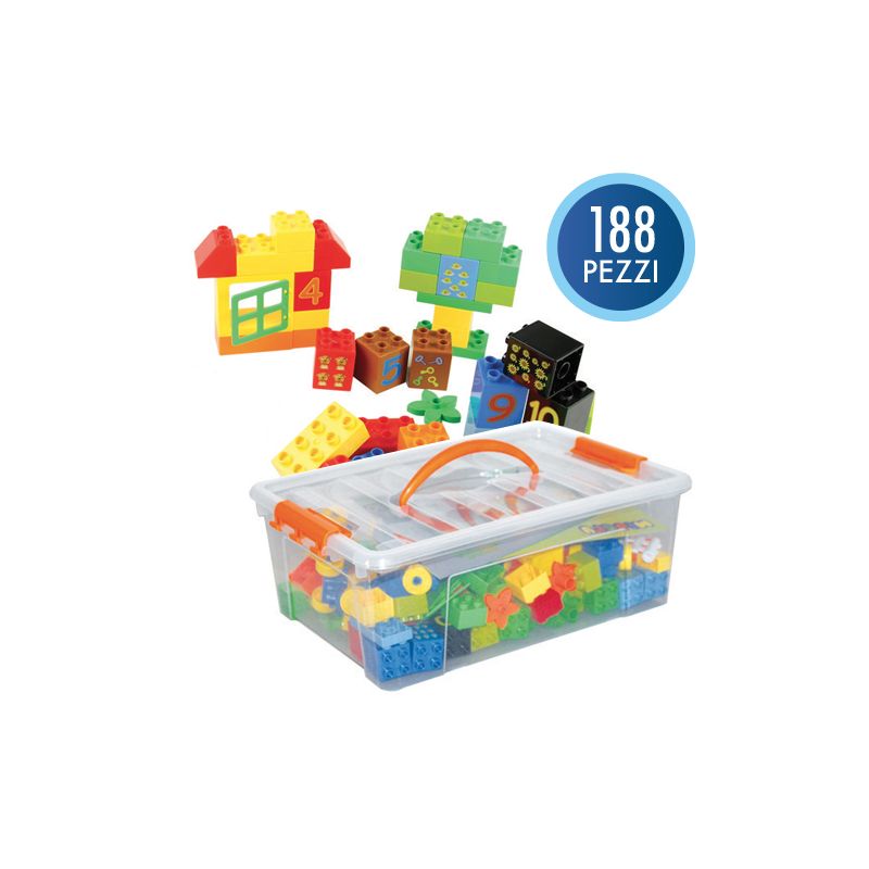 MATTONCINI MIDI PZ.188 + ACCESSORI