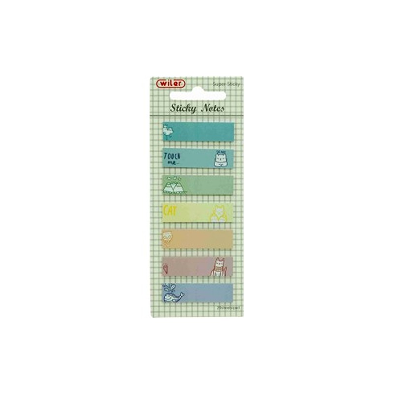 STICKY NOTES WILER ANIMALI