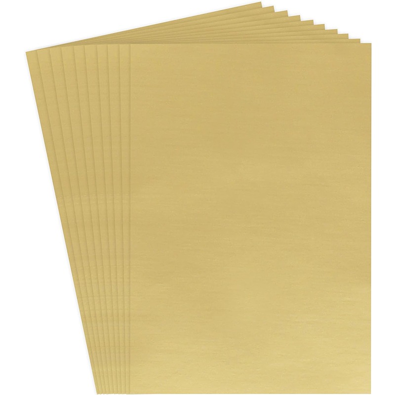 CARTA PERLATA 250GR 30x30CM 24FG. GIALLO ORO