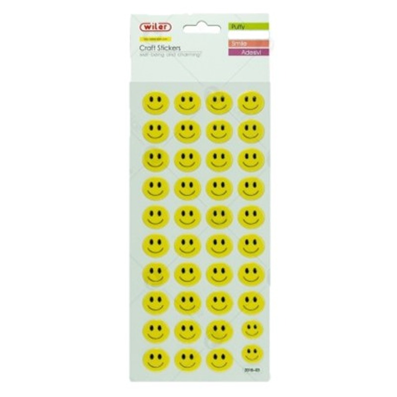 STICKER PUFFY WILER SMILE