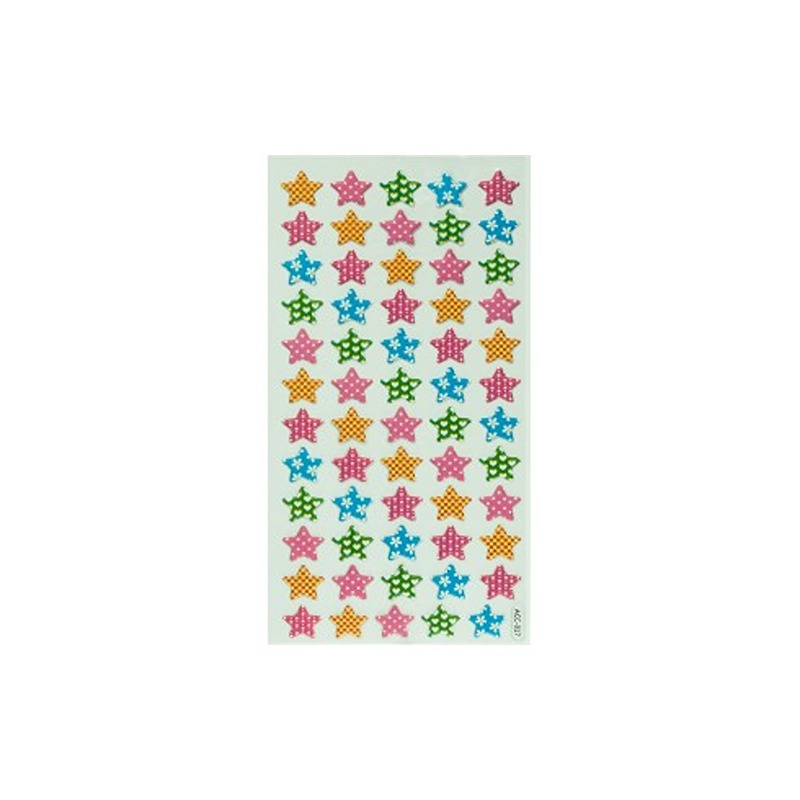 STICKER PUFFY WILER STELLE COLORI FANTASIA
