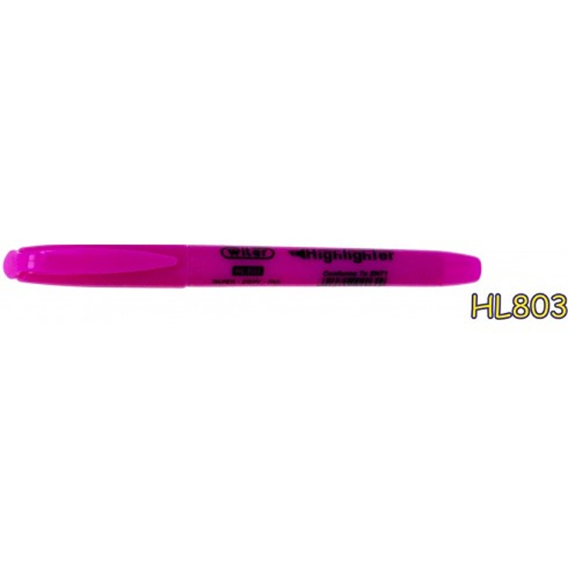 EVIDENZIATORI HIGHLIGHLER HL800 ROSA