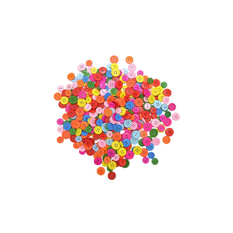 BOTTONI  COLORE ASSORTITI PZ.650