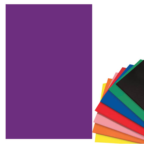 FOGLIO CARTA VELLUTATA CM. 50x70 - VIOLA