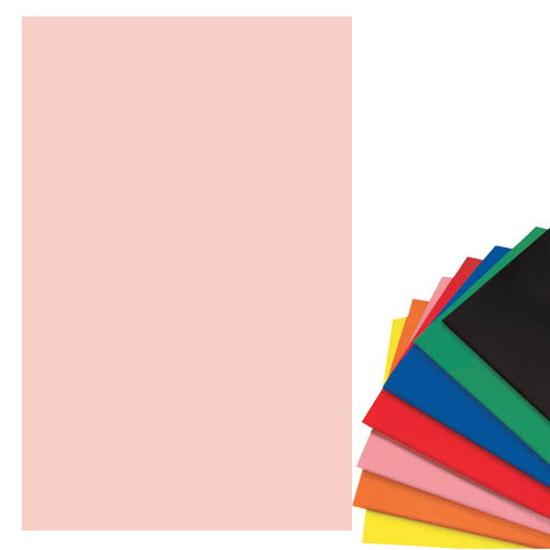 10 FOGLI CARTA VELLUTATA CM. 50x70 - ROSA