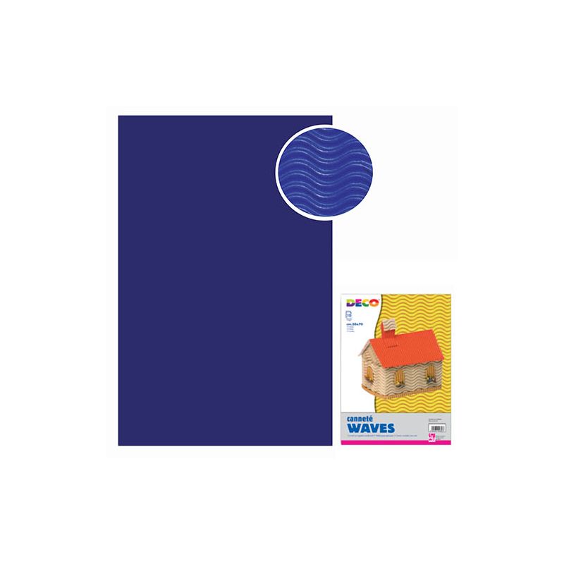 CARTONE ONDEMARE 50X70 FG. 1 BLU