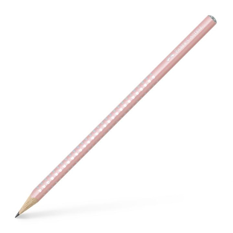 LAPIS SPARKLE FABER CASTELL FUSTO ROSE' PERLATO