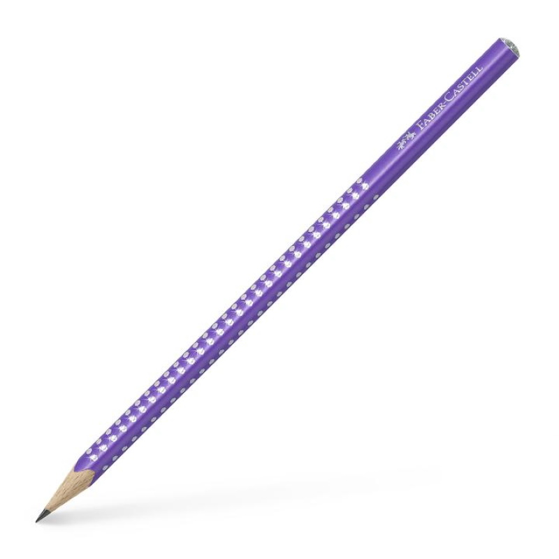 LAPIS SPARKLE FABER CASTELL FUSTO VIOLA PERLATO