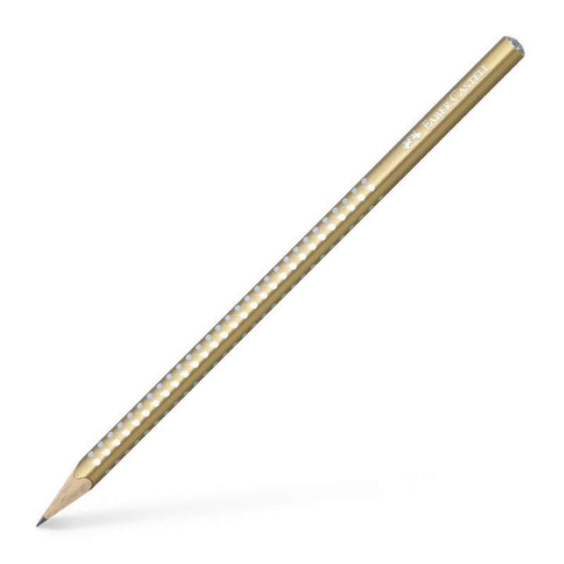 LAPIS SPARKLE FABER CASTELL FUSTO ORO PERLATO