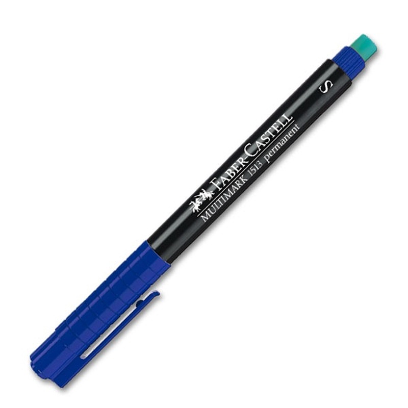MARKER MULTIMARK 1513 PERMANENT SUPERFINE BLU