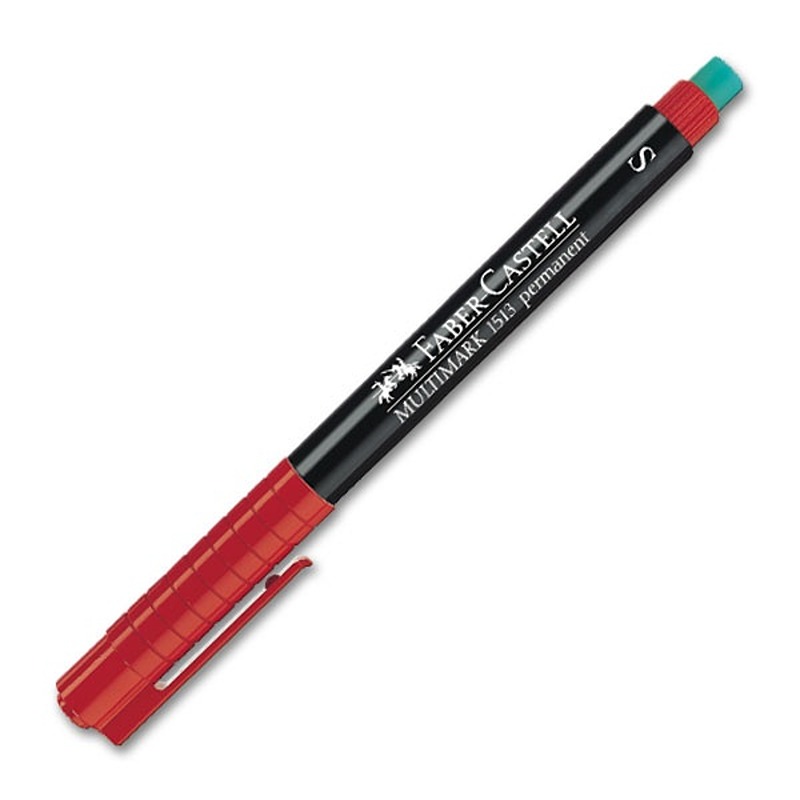 MARKER MULTIMARK 1513 PERMANENT SUPERFINE ROSSO