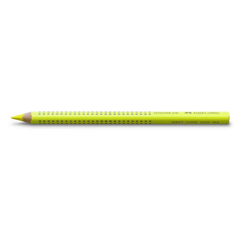 MATITE JUMBO GRIP NEON GIALLO FABER CASTELL