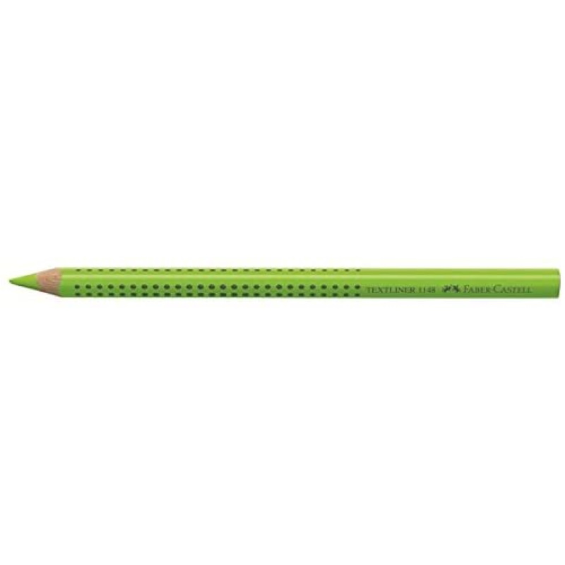 MATITE JUMBO GRIP NEON VERDE FABER CASTELL