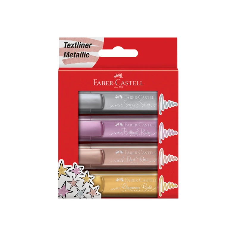 EVIDENZIATORE TEXTLINER 1546 METALLIC FABER CASTELL/4