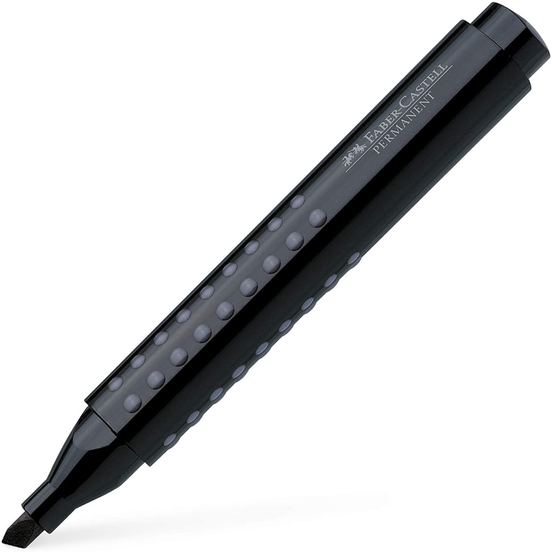 MARKER FABER CASTELL GRIP PERMANENT NERO