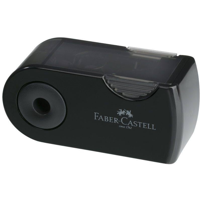 TEMPERAMATITE DUE FORI FABER CASTELL SLEEVE NERO