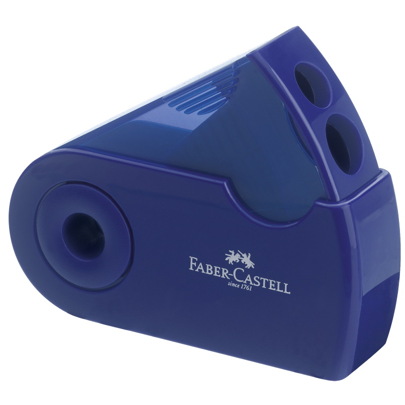 TEMPERAMATITE DUE FORI FABER CASTELL SLEEVE BLU