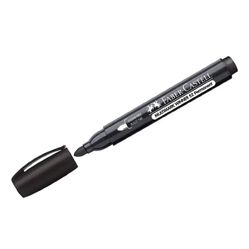 MARKER FABER CASTELL 52 PERMANENT NERO
