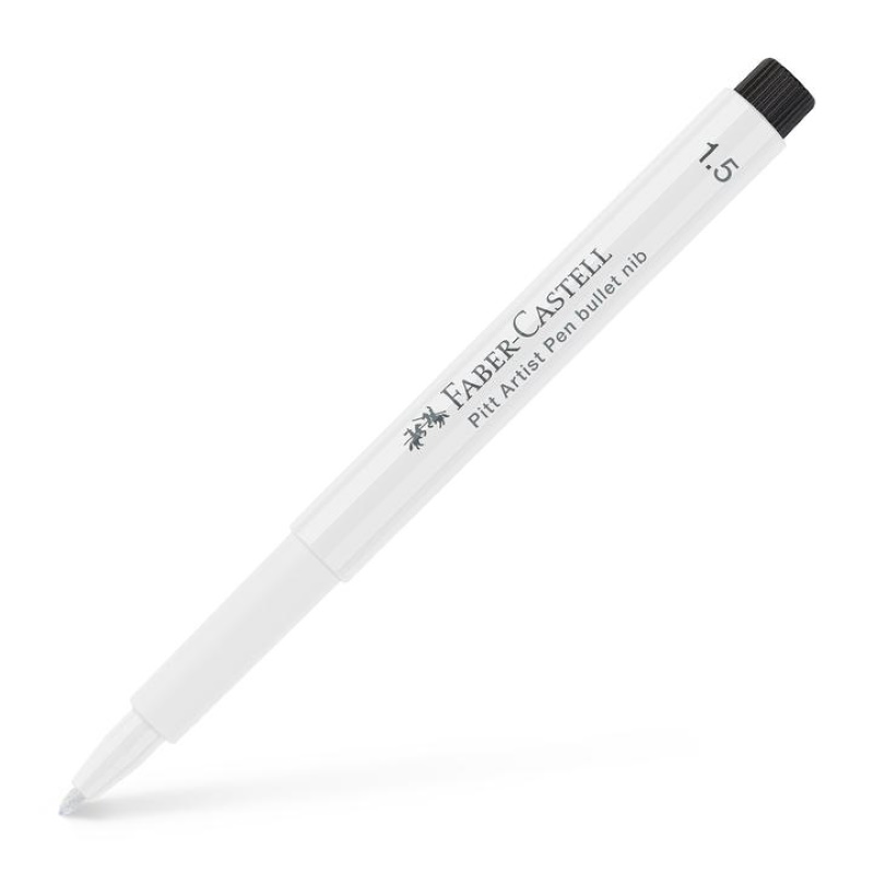 PENNA PITT ARTIST FABER CASTELL 1.5MM BIANCO